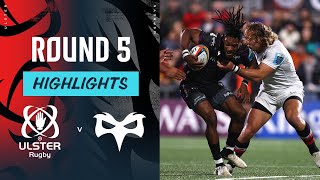 Ulster v Ospreys  Highlights  Round 5  URC 202425 [upl. by Johiah]