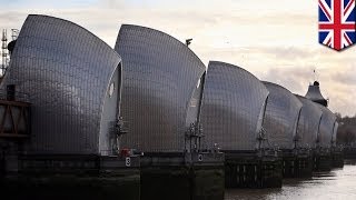 How does the Thames barrier protect London from floodings [upl. by Juliane]