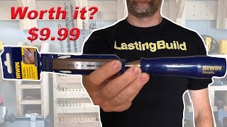 999 Irwin Marples Woodworking Chisel Review [upl. by Lain]