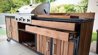 Building The ULTIMATE Outdoor Kitchen [upl. by Leitao]