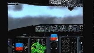 x737 XPlane easy AUTOLAND ils tutorial [upl. by Nimsaj]