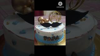 Chocolate cake designs for Fathers Birthday cake designs for menpatialahomegoodies viral shorts [upl. by Birdt]