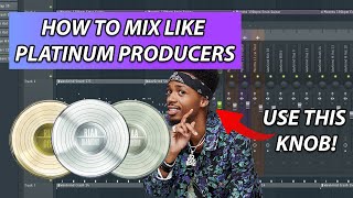 How To Mix Beats PERFECTLY Like Platinum Producers  FL Studio Mixing Tutorial [upl. by Senoj]