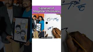 Megastar Chiranjeevi signature style megastar chiranjeevi vishwambara [upl. by Moncear]