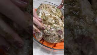 Zaatar Chicken with Carrots Recipe 👈🏽 [upl. by Idolla]