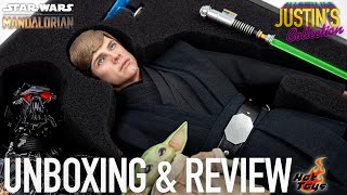 Hot Toys Luke Skywalker amp Grogu DX23 The Mandalorian Season 2 Unboxing amp Review [upl. by Yardna403]