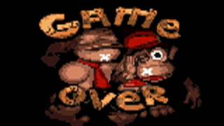 Donkey Kong Country GBC  Game Over Screen [upl. by Hultgren]