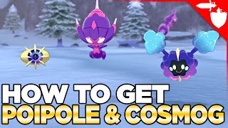 How to Get Poipole Cosmog Naganadel amp Cosmoem in Crown Tundra  Pokemon Sword and Shield DLC [upl. by Eelinej139]