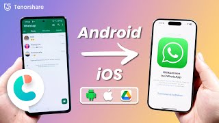 WhatsApp Chats von Android auf iPhone übertragen amp von Google Drive wiederherstellen [upl. by Assirolc297]