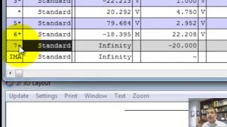 Zemax Tutorial 8  Fold Mirrors [upl. by Aicram]