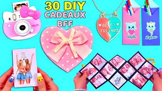 30 DIY  IDÉES DE CADEAUX POUR BFF [upl. by Siddon421]