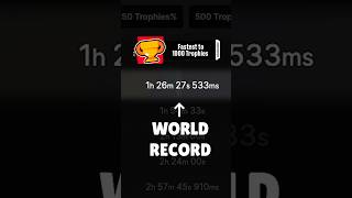 FASTEST TO 1000 TROPHIES IN BRAWL STARS [upl. by Deacon]