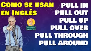 Como usar PULL IN  PULL OUT  PULL UP  PULL OVER  PULL THROUGH  PULL AROUND en INGLÉS [upl. by Meehyrb]