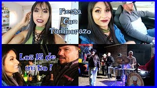 Fiesta Con Tamboraso 🥁 Los 15 de Mi Tio Sinaloense   Nov 25 2017 ♡IsabelVlogs♡ [upl. by Azzil]