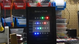 Arduino Binary Clock [upl. by Peddada584]