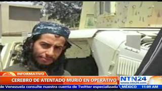 Confirman la muerte de Abdelhamid Abaaoud cerebro de los ataques de París [upl. by Joappa]