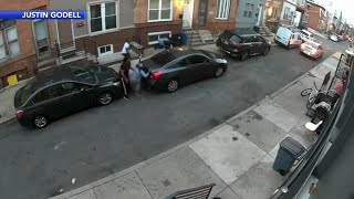 Where are the kids Gunfire erupts in Philadelphia neighborhood 2 men killed [upl. by Llen257]