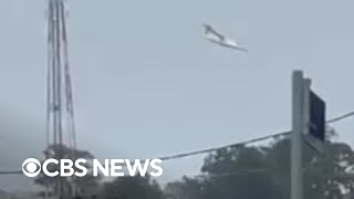 Video shows moments before Brazil plane crash in Vinhedo [upl. by Ignace]