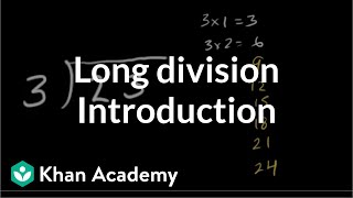 Introduction to long division  Multiplication and division  Arithmetic  Khan Academy [upl. by Alaham244]