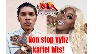 Vybz kartel gyal songs none stop  vybz kartel mix  2024 mix…straight hits [upl. by Ayotel836]