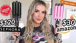 THE BEST HAIR WAVER AMAZON VS SEPHORA whoa  leighannsays [upl. by Ahsaelat]