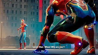 SpiderMan Meets SpiderMan From a Different Dimension Scene 2024 4K ULTRA HD [upl. by Ulises623]