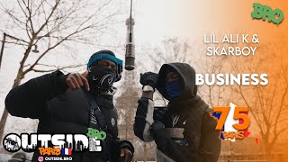 Lil Ali K x Skarboy  Business  Outside Bro Paris🇫🇷 [upl. by Nirok]