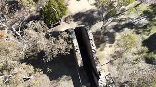 Castlemaine Water Wheel Ruins  DJI Orbit [upl. by Bean]