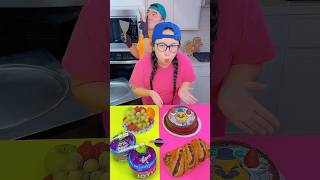 FNAF cake vs random foods ice cream challenge🍨 funny fnaf by Ethan Funny Family [upl. by Zemaj]