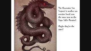 Cryptids and Monsters CRYPTID OF THE WEEK Cape Sable Serpent sea monster with the head of a boar [upl. by Adiahs]