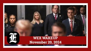 WEX Wakeup Matt Gaetz investigation Congress has demands for IRS Rand Paul says he is ‘all in’ [upl. by Cirad283]