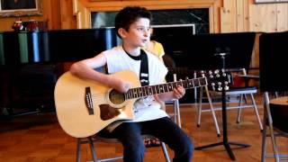 Davis Gestiehr 10yoTime of Your Life cover Green Day [upl. by Lednew]