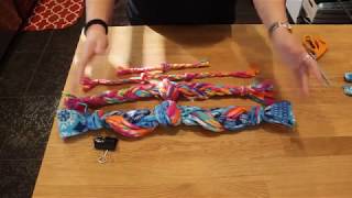 DIY Fleece Dog Toys Super Inexpensive [upl. by Tama]