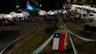 Fiestas patrias chilenas en el parque General San Martín [upl. by Eiramyma306]