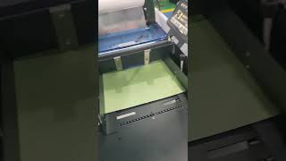 DOUBLE SIDE hot and cold laminator test before shipment [upl. by Akiraa]