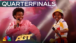 Bikos Manna Sings A BEAUTIFUL Rendition of quotClearlyquot by Grace VanderWaal  Quarterfinals  AGT 2024 [upl. by Cullie319]