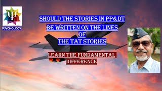 WHAT IS THE FUNDAMENTAL DIFFERENCE BETWEEN THE STORIES IN PPampDT AND THE TAT STORIES [upl. by Poler]