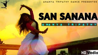 San Sanana  Alka Yagnik  Asoka  Anu Malik  Dance cover Ananya Tripathy Shahrukh Hindi song2020 [upl. by Akiret]