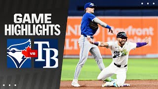 Blue Jays vs Rays Game Highlights 32924  MLB Highlights [upl. by Airemat]