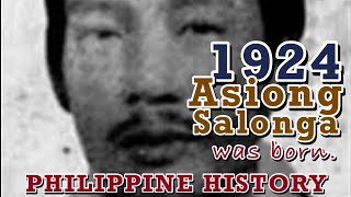 1924 Asiong Salonga The Infamous Kingpin of Tondo was born in in Tondo Manila Filipino History [upl. by Zima]