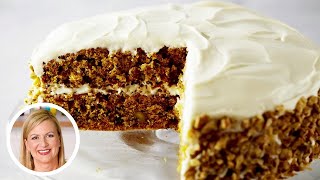 Professional Baker Teaches You How To Make CARROT CAKE [upl. by Aihsoem186]