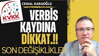 KVKK  VERBİS KAYDINA DİKKAT 6698 SON DEĞİŞİKLİKLER [upl. by Dempstor]