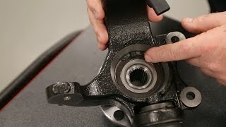 Install Tip for Wheel Bearings wMagnetic Encoded Seal [upl. by Elisabet]