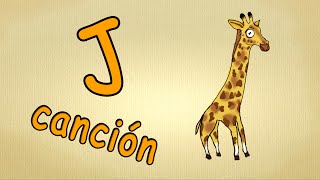 abc alphabet song en español  La letra J Cancion  canciones infantiles [upl. by Rudie64]