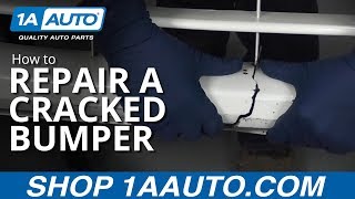 How to Repair a Cracked Bumper [upl. by Akyre89]