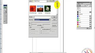 pagemaker tutorial in hindi 10 Page maker Importing text and picture [upl. by Entwistle]