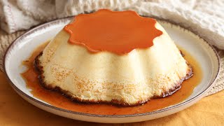 FLAN NAPOLITANO  Receta de Flan Casero con Queso Crema  CUKit [upl. by Itsirk426]