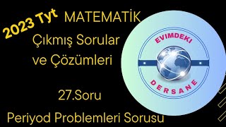 2023 tyt matematik 27soru [upl. by Pardo]