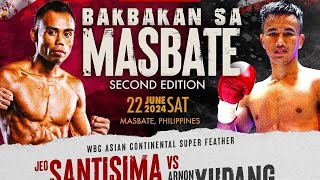 Jeo Santisima vs Arnon Yupang fight live commentary  Dasmariñas vs Estrada and Domingo vs Magsalin [upl. by Sanders726]