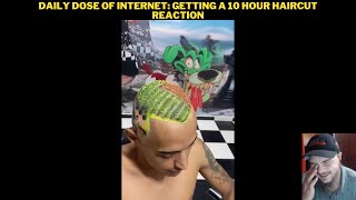 Daily Dose Of Internet Getting A 10 Hour Haircut Reaction [upl. by Iamhaj873]